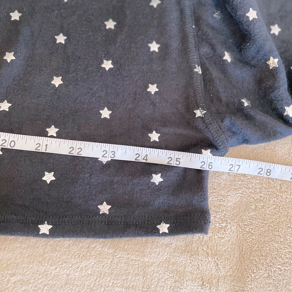 Rowa Hooded Oversized Star Cropped Sweater - Size S - Picture 8 of 13